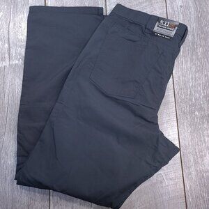 5.11 Tactical Mens 42x36 Gray Taclite Ripstop Jean Cut Mid Rise Straight Leg
